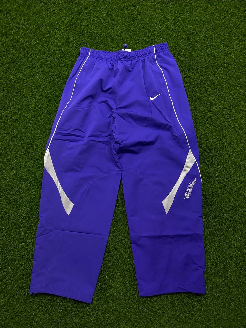 Supreme x Nike SS25 Purple Track Pants Size M